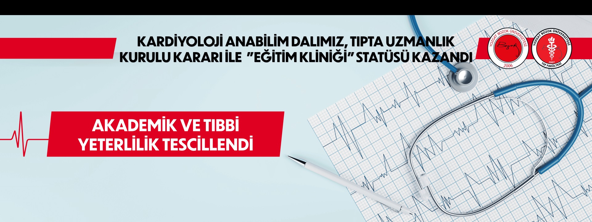 FAKÜLTEMİZ KARDİYOLOJİ ANABİLİM DALI TUK KARARI İLE 