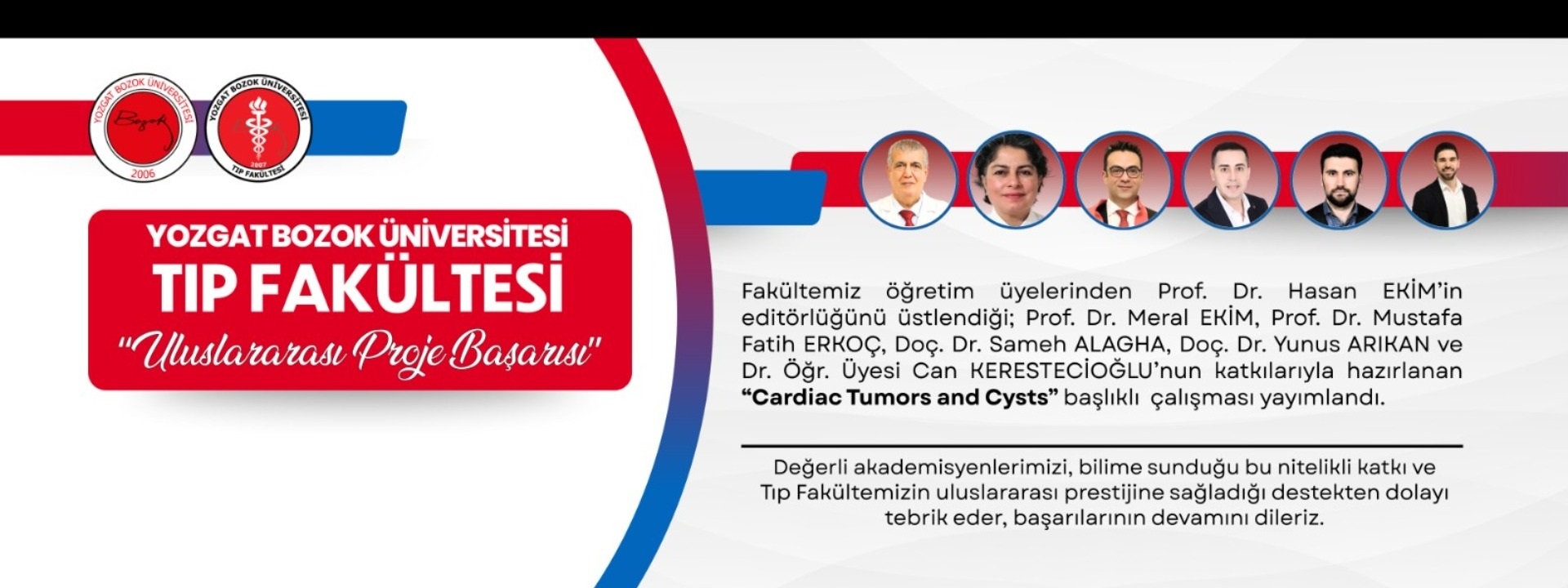 FAKÜLTEMİZDEN ULUSLARARASI LİTERATÜRE DEĞERLİ KATKI