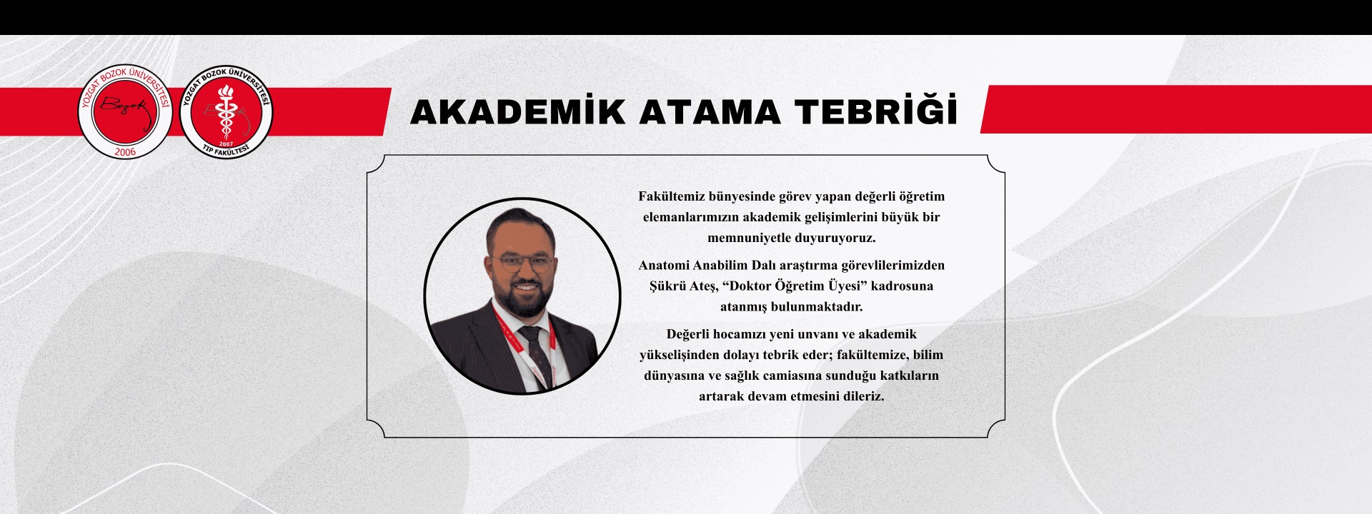FAKÜLTEMİZDE GÖREVDE YÜKSELME