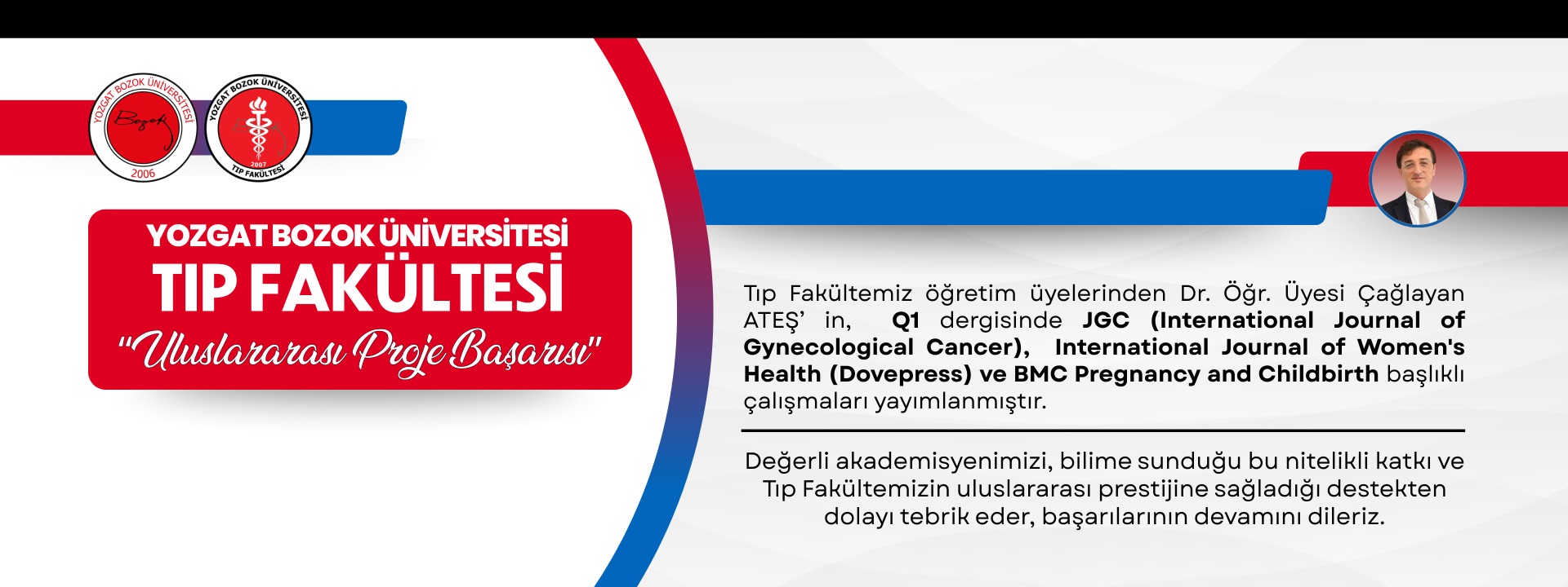 FAKÜLTEMİZDEN ULUSLARARASI LİTERATÜRE DEĞERLİ KATKI