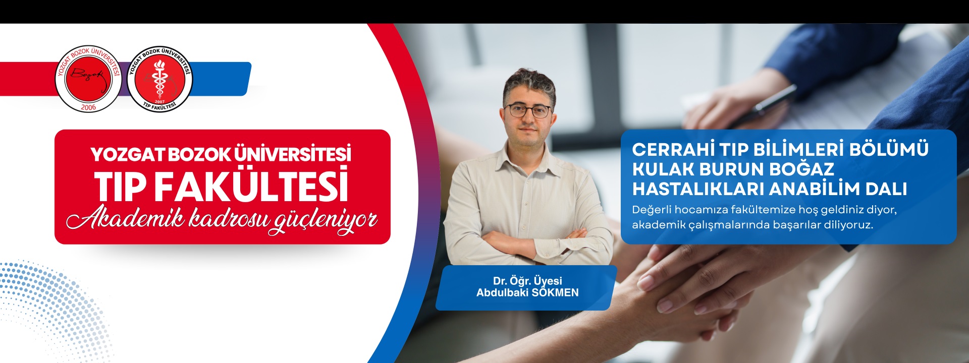 FAKÜLTEMİZDE GÖREVE BAŞLAMA