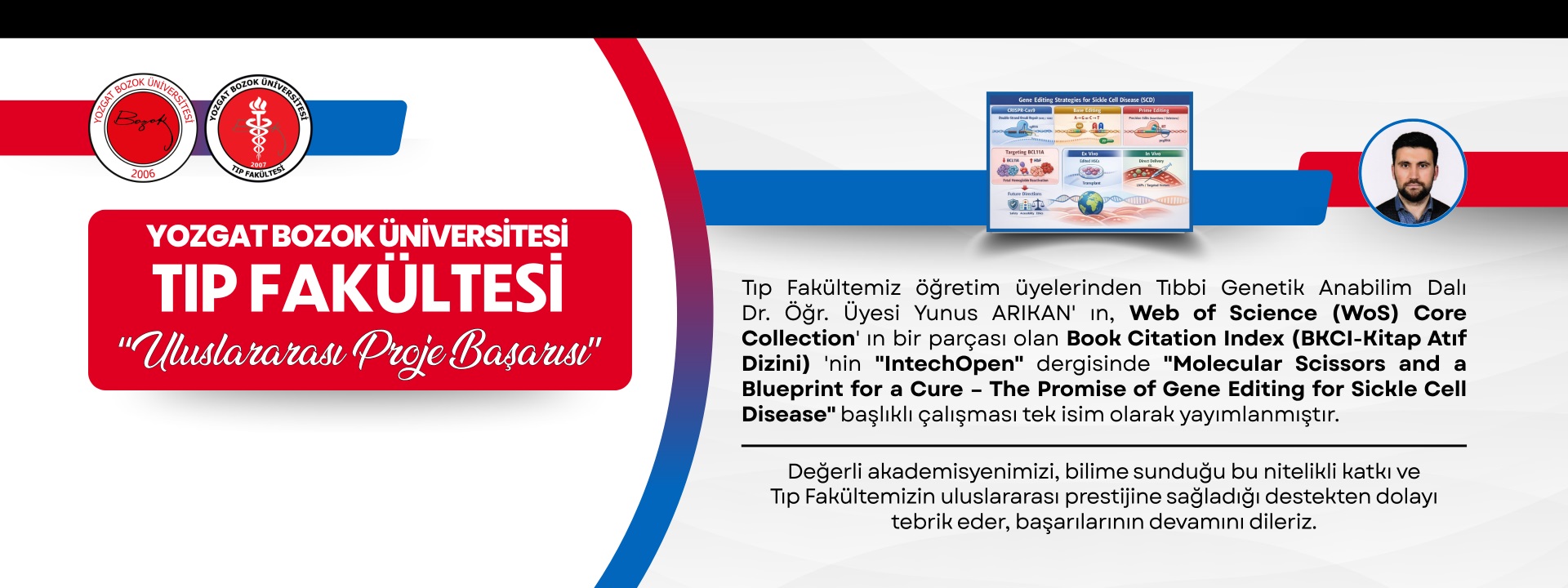 FAKÜLTEMİZDEN ULUSLARARASI LİTERATÜRE DEĞERLİ KATKI